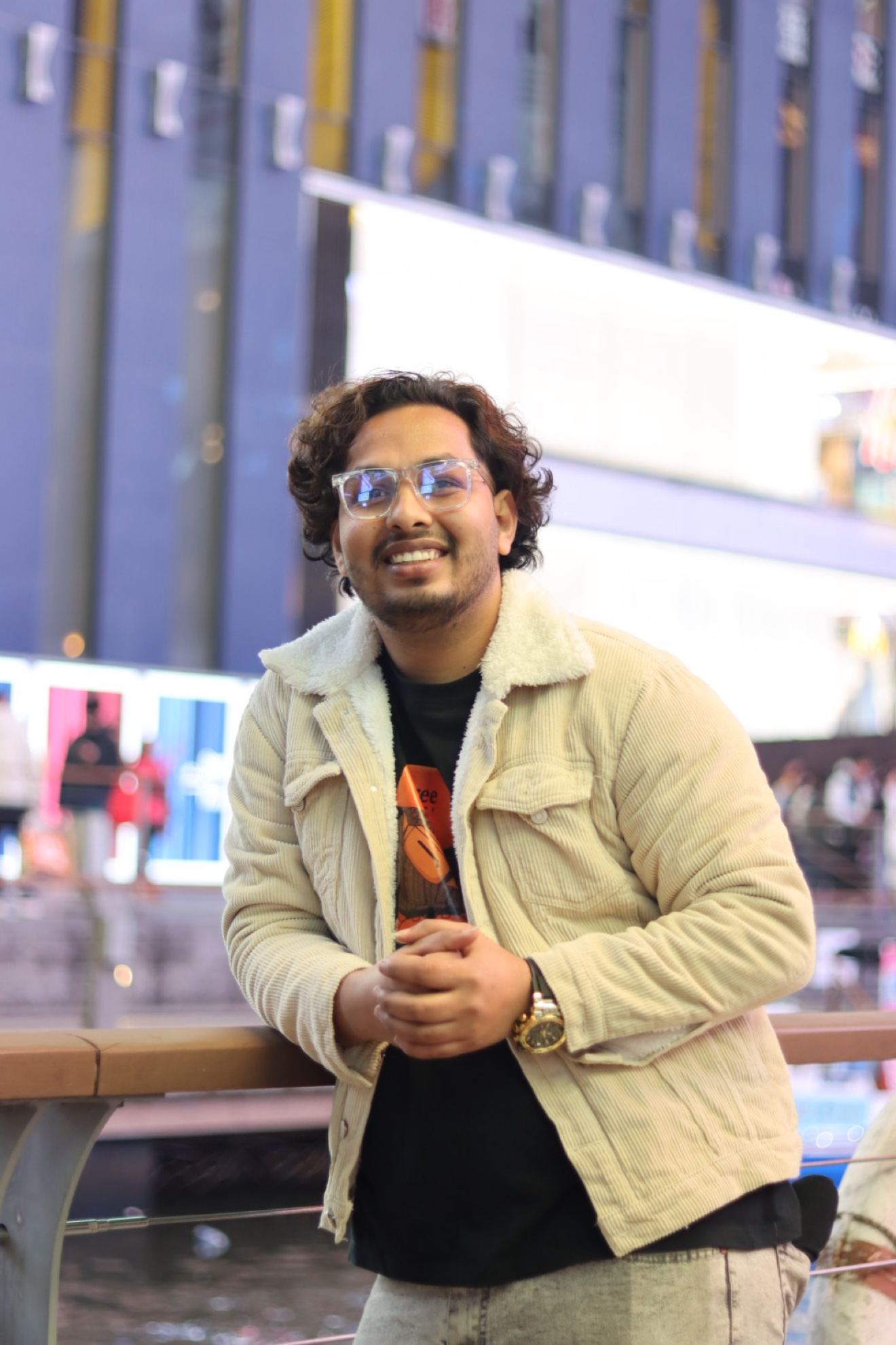 Arjun Adhikari in Kyoto, Japan